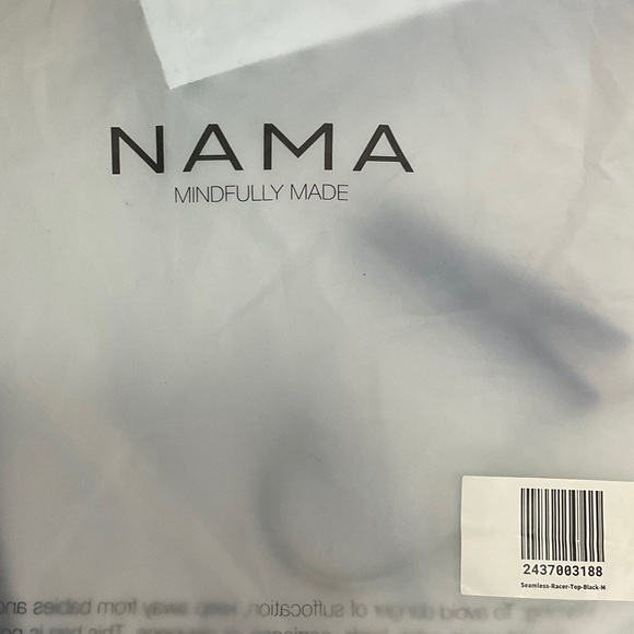 Seamless Racer Top - Black - Picture 2 of 7